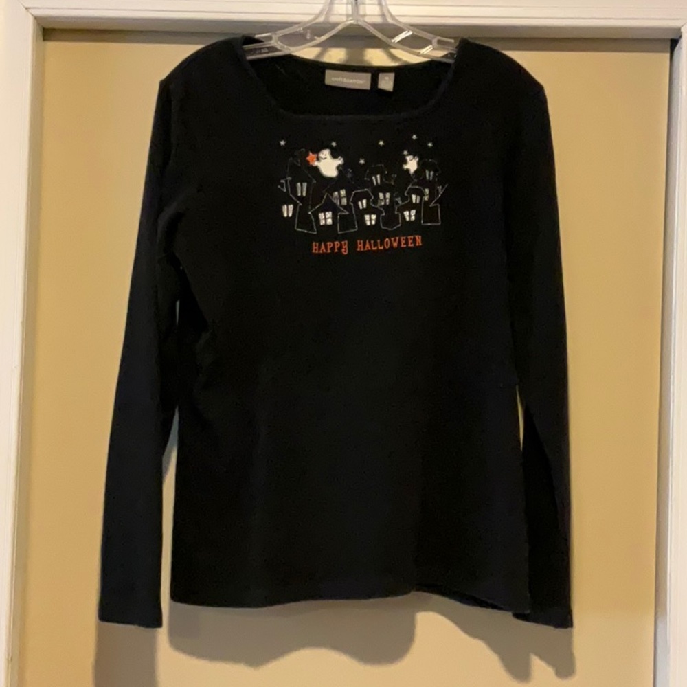 Misses Halloween Black Shirt
